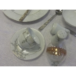 Kütahya Porselen 85 tlg. Tafelservice Tahya 10135